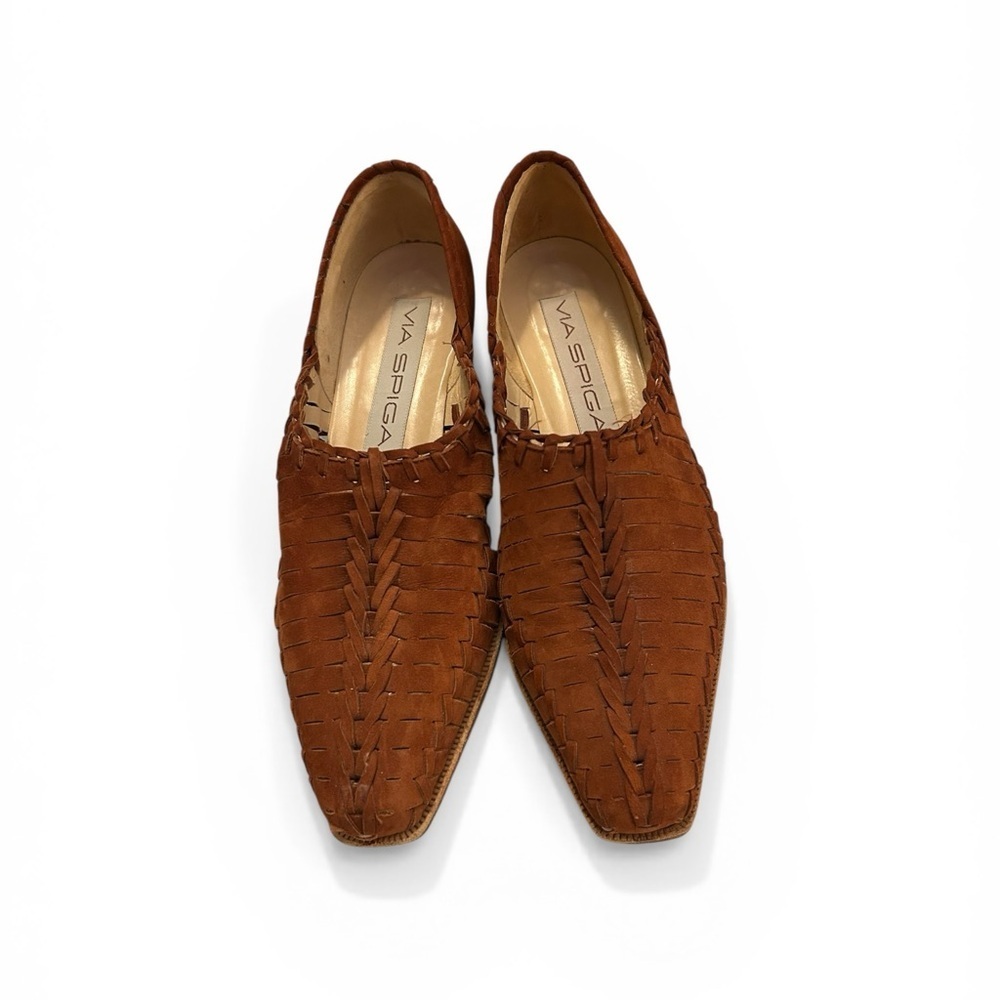 Via Spiga woven suede loafers - Picture 3 of 8